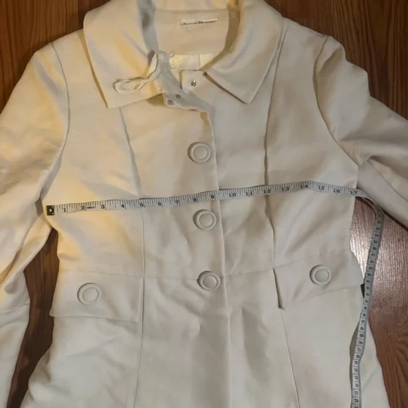 VTG 60’s Emma Domb California White Dress & Coat Set Size S Retro Classic Career - Picture 5 of 16